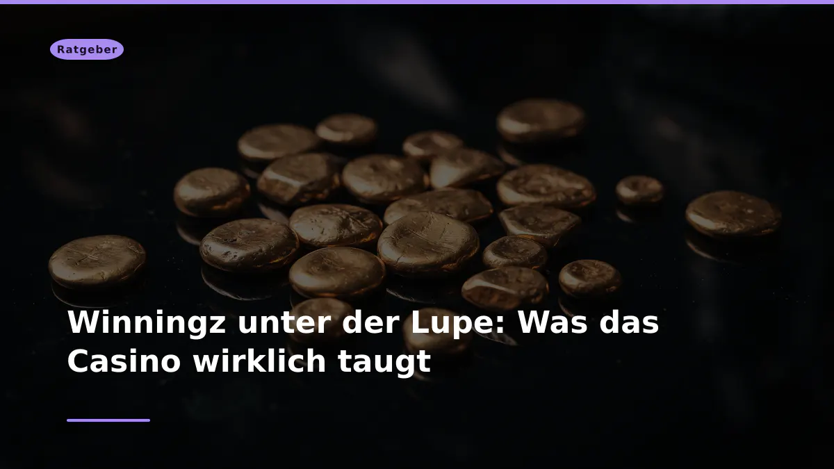 Winningz unter der Lupe: Was das Casino wirklich taugt
