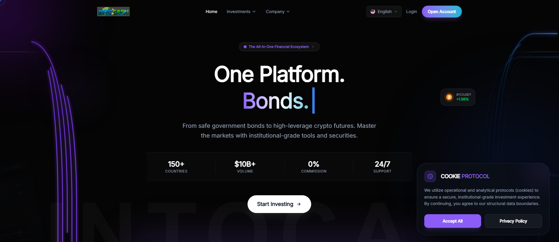Stored capture of intocash.online