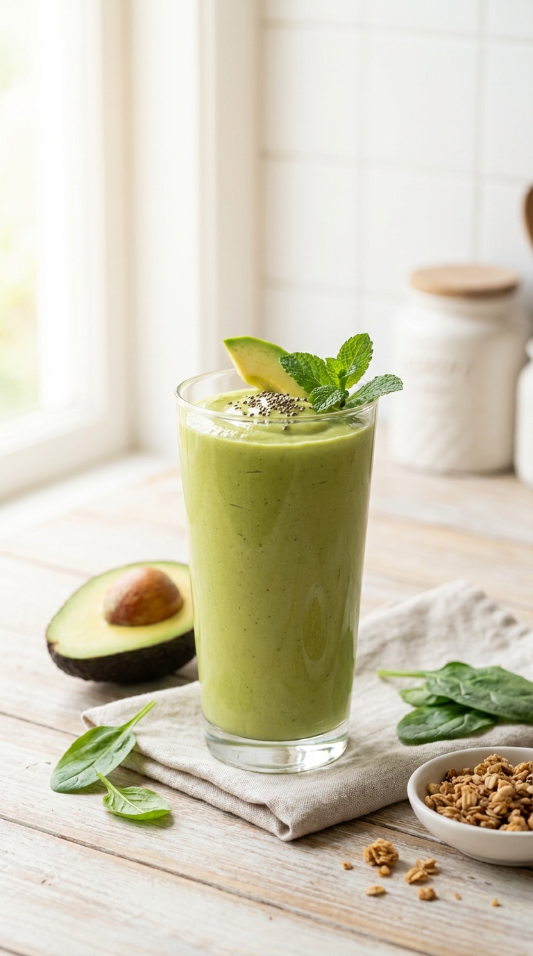 Creamy Avocado Green Dream — Keeps You Full All Morning