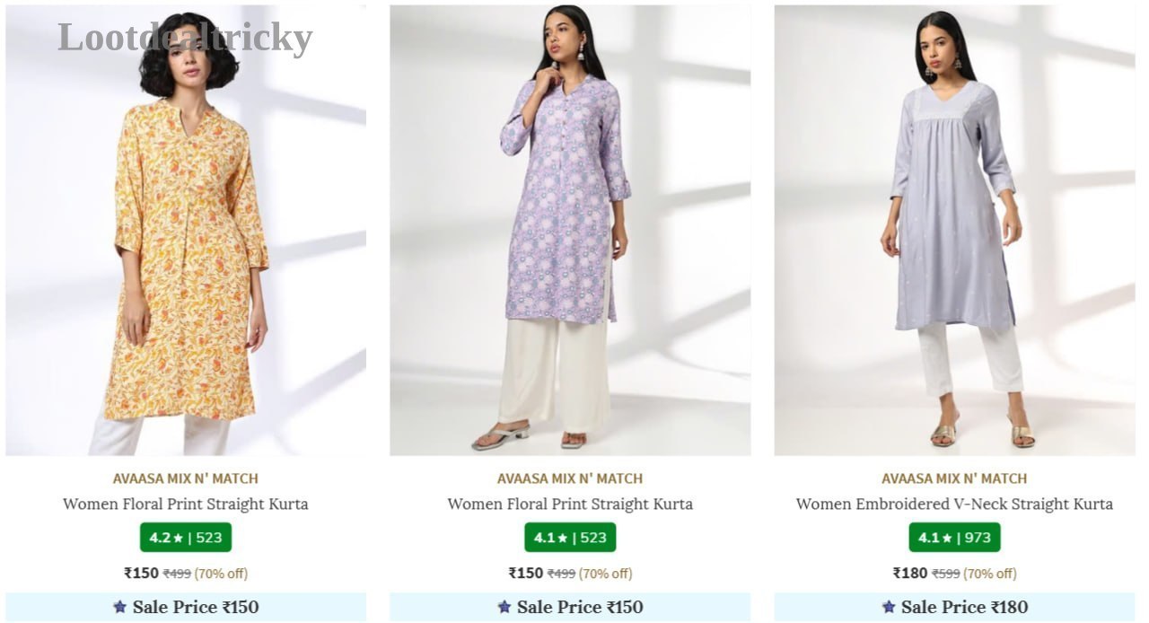 Women Kurta Loot | Best Deal Women Kurta Loot | Best Deal