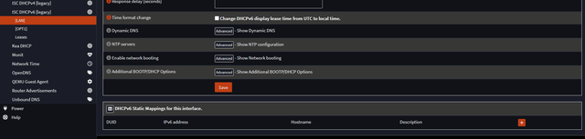 OPNsense DHCPv6 Migration