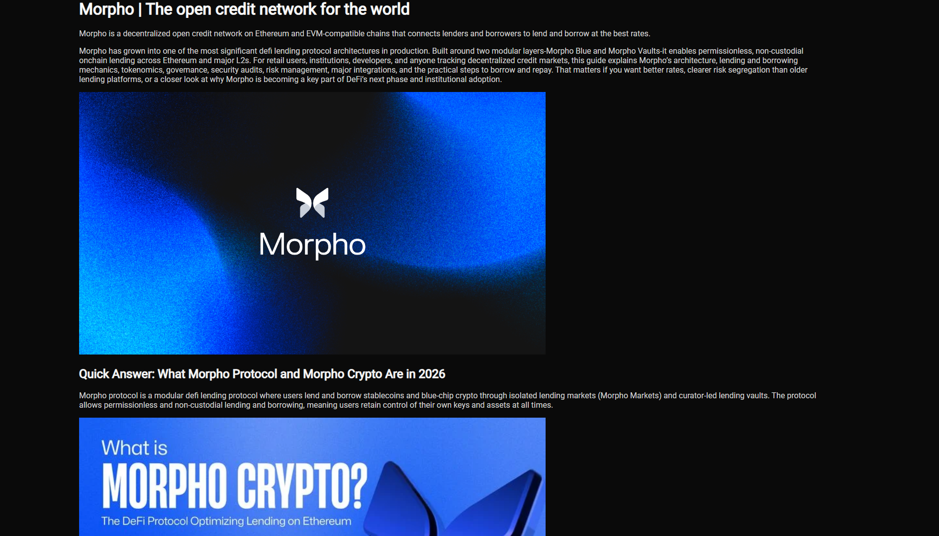Stored capture of rmorpho.org
