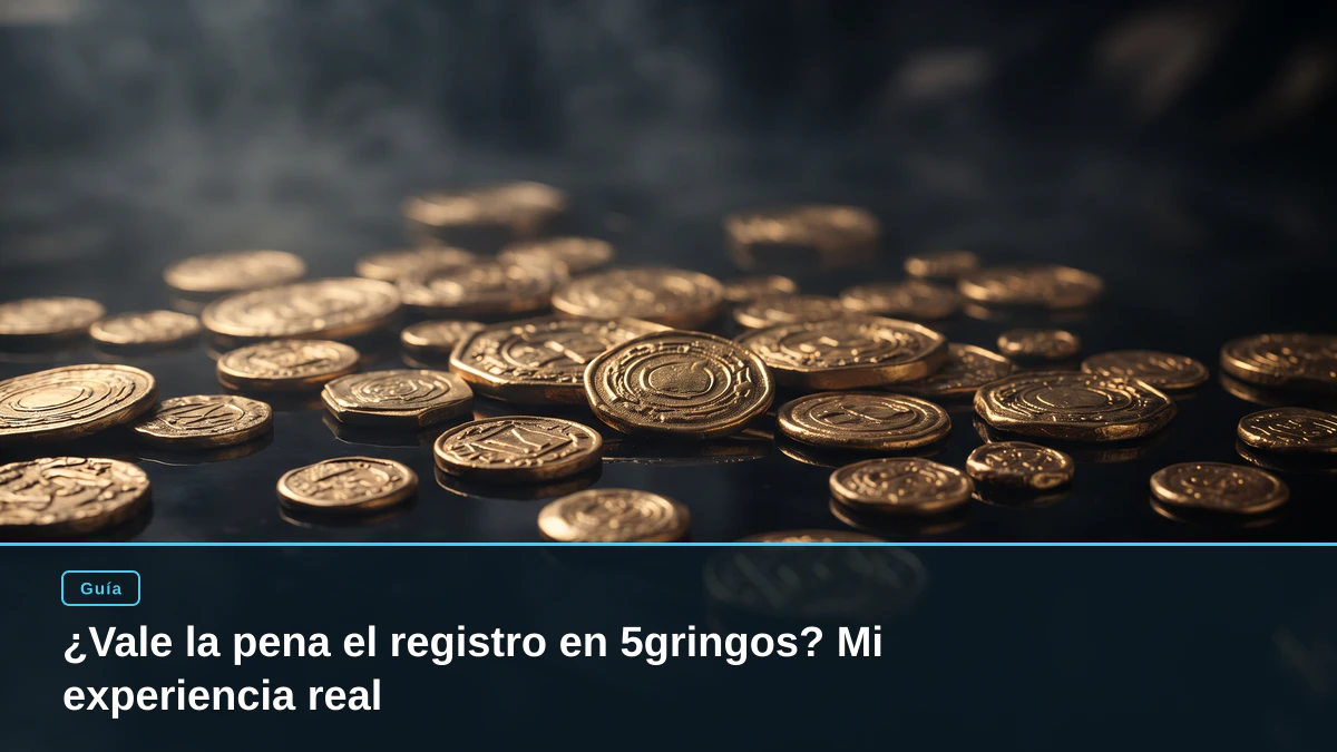 ¿Vale la pena el registro en 5gringos? Mi experiencia real