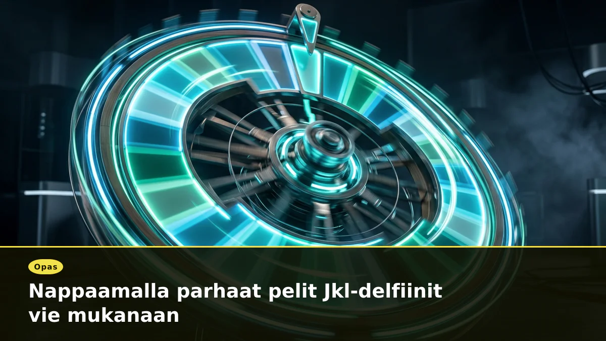 Nappaamalla parhaat pelit Jkl-delfiinit vie mukanaan