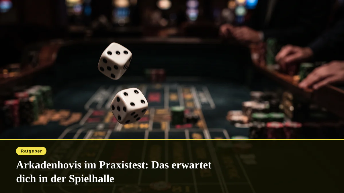 Arkadenhovis im Praxistest: Das erwartet dich in der Spielhalle