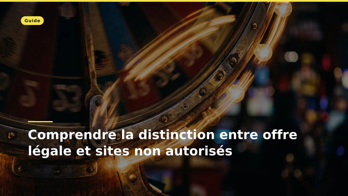 Comprendre la distinction entre offre légale et sites non autorisés