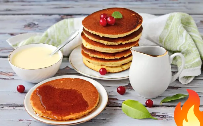 Постер Панкейки с кукурузной мукой