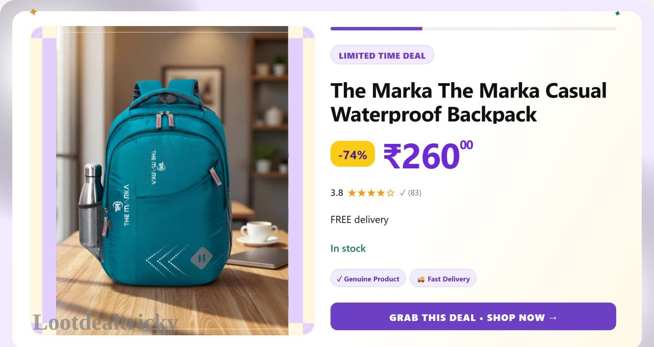 the Marka The – Just ₹260 | Limited Time Loot Offer the Marka The – Just ₹260 | Limited Time Loot Offer