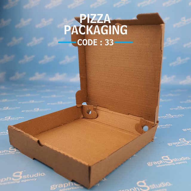Pizza box packaging