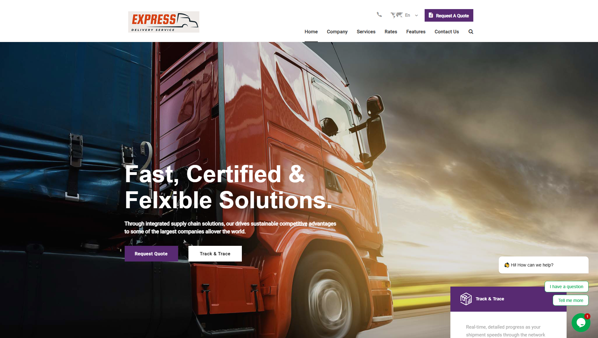 Forensic screenshot of rapid-routeexpress.com showing the phishing page layout