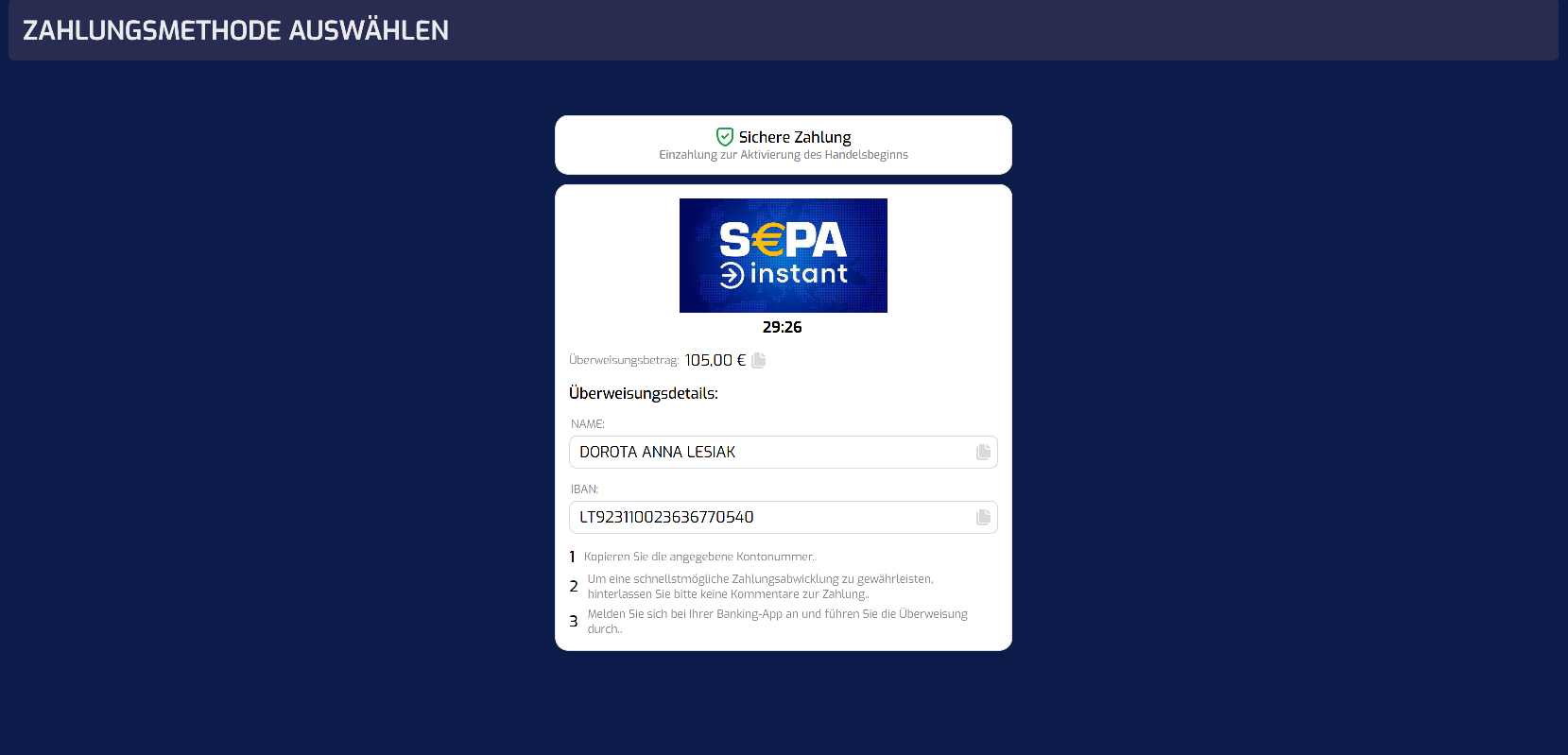 Stored capture of ezpay.cfd
