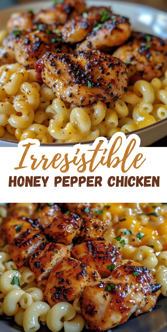 Sweet and Spicy Honey Pepper Chicken Magic