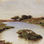 Пейзаж с рекой 1888