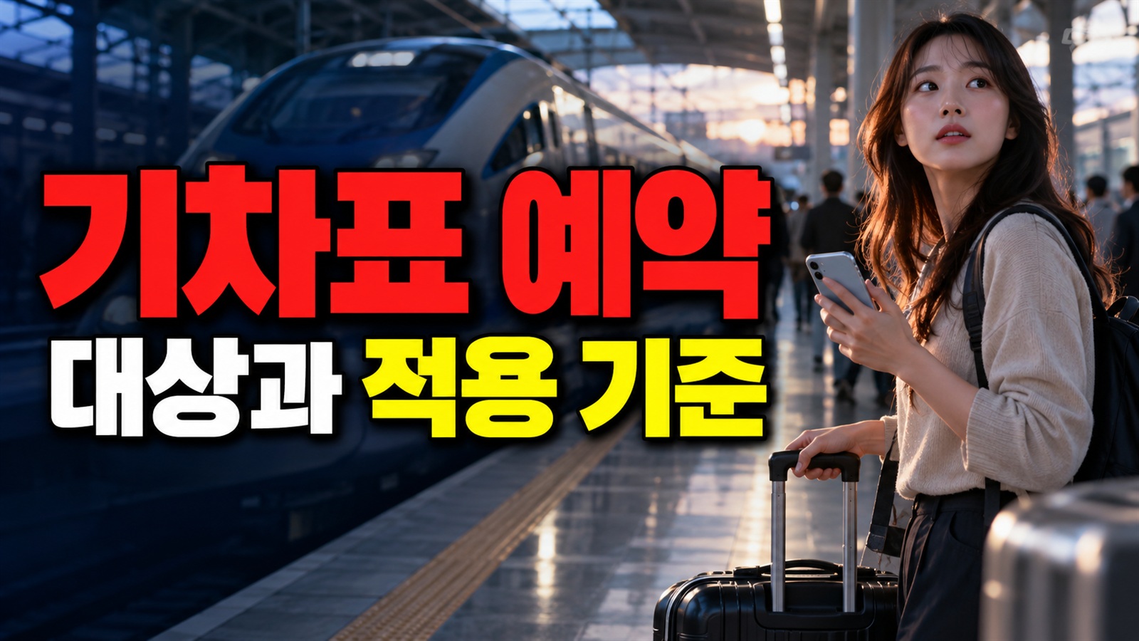 결제 안 한 추석 기차표, 자동취소 뒤 예약대기자에게 바로 넘어갈까 관련 핵심 정보를 상징적으로 보여주는 썸네일 이미지