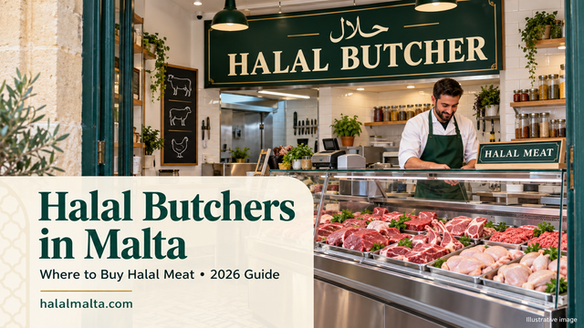 Halal butcher in Malta: fresh halal meat and groceries
