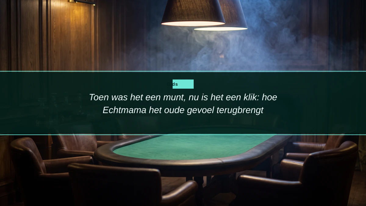 Toen was het een munt, nu is het een klik: hoe Echtmama het oude gevoel terugbrengt