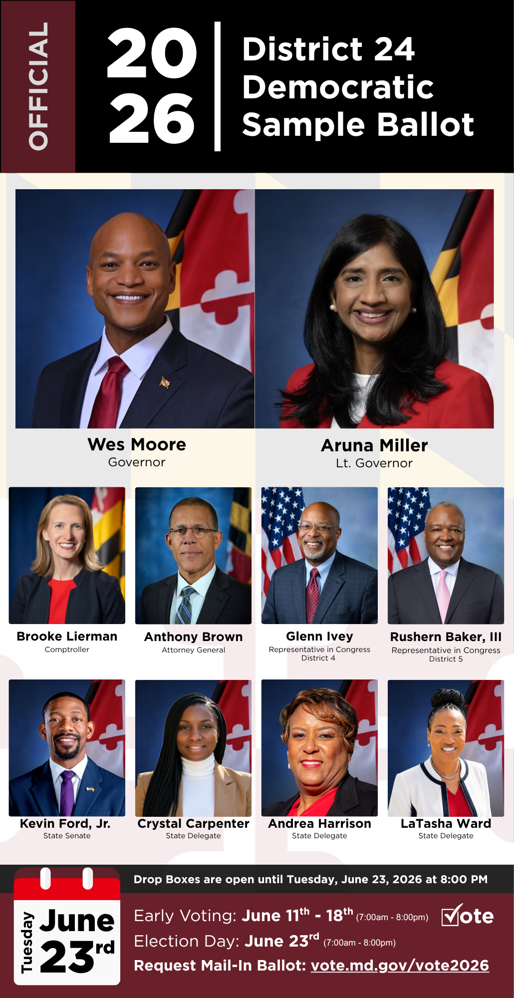 Sample Ballot — Clean Text Version