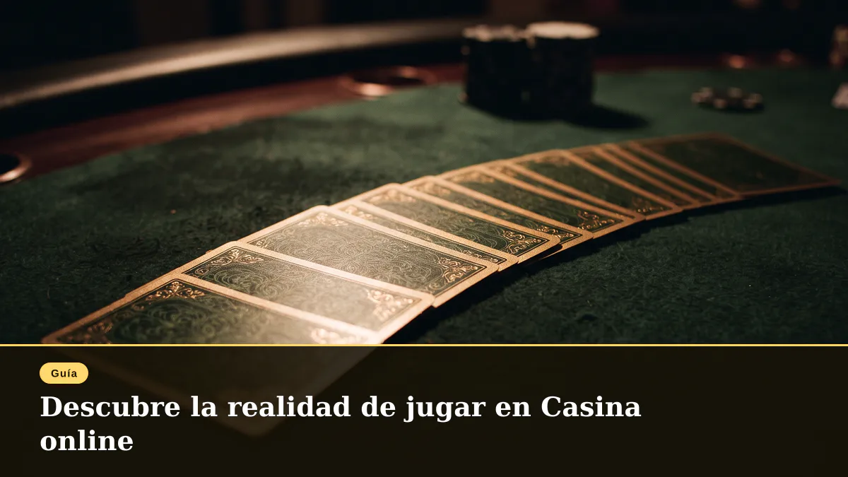 Descubre la realidad de jugar en Casina online