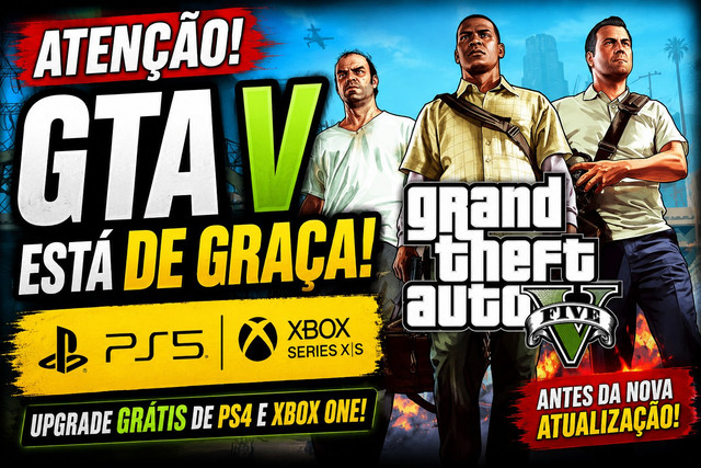 ROCKSTAR LIBERA GTA V DE GRAÇA