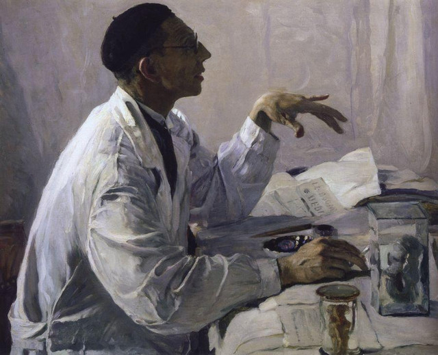 Портрет хирурга С С Юдина 1935