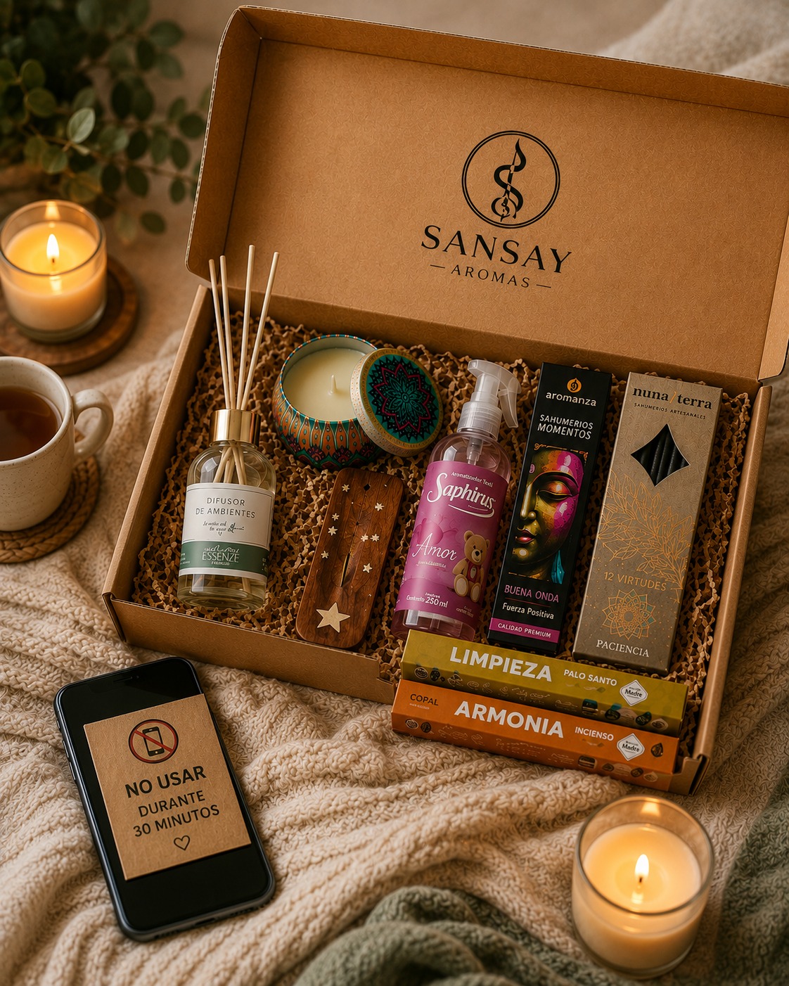 Kit Desconexi&oacute;n Digital de Sansay Aromas
