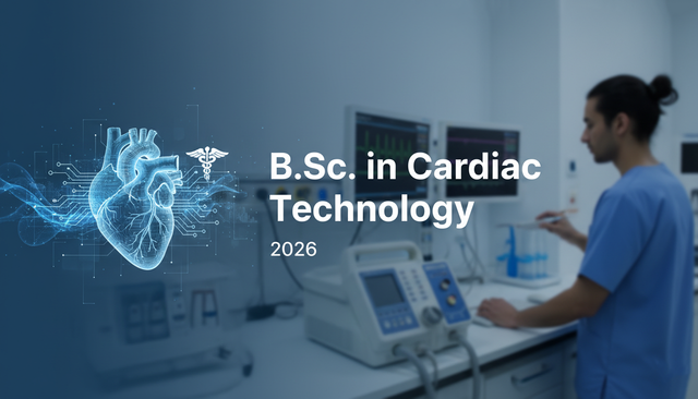 B.Sc. in Cardiac Technology 2026