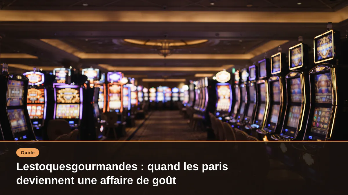Lestoquesgourmandes : quand les paris deviennent une affaire de goût