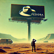 Fedora sign 1