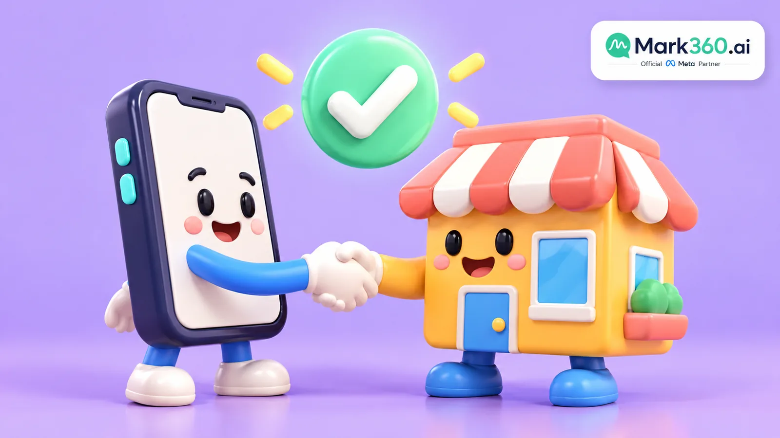 Mark360 helping a business with WhatsApp API onboarding