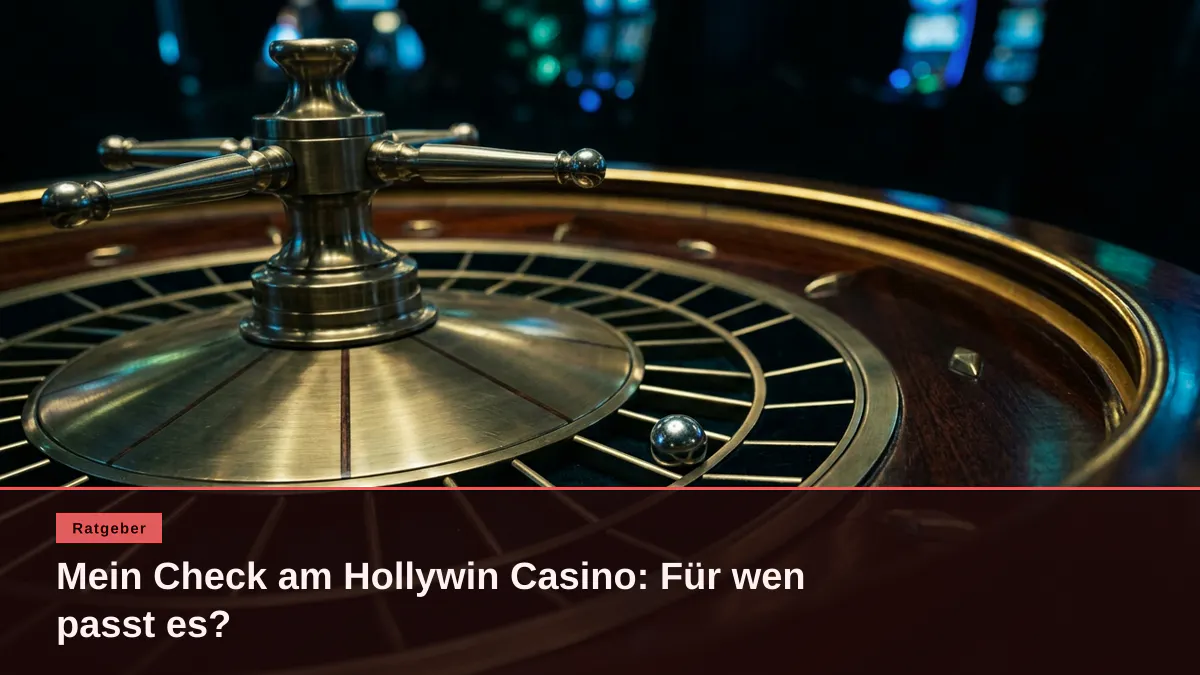 Mein Check am Hollywin Casino: Für wen passt es?