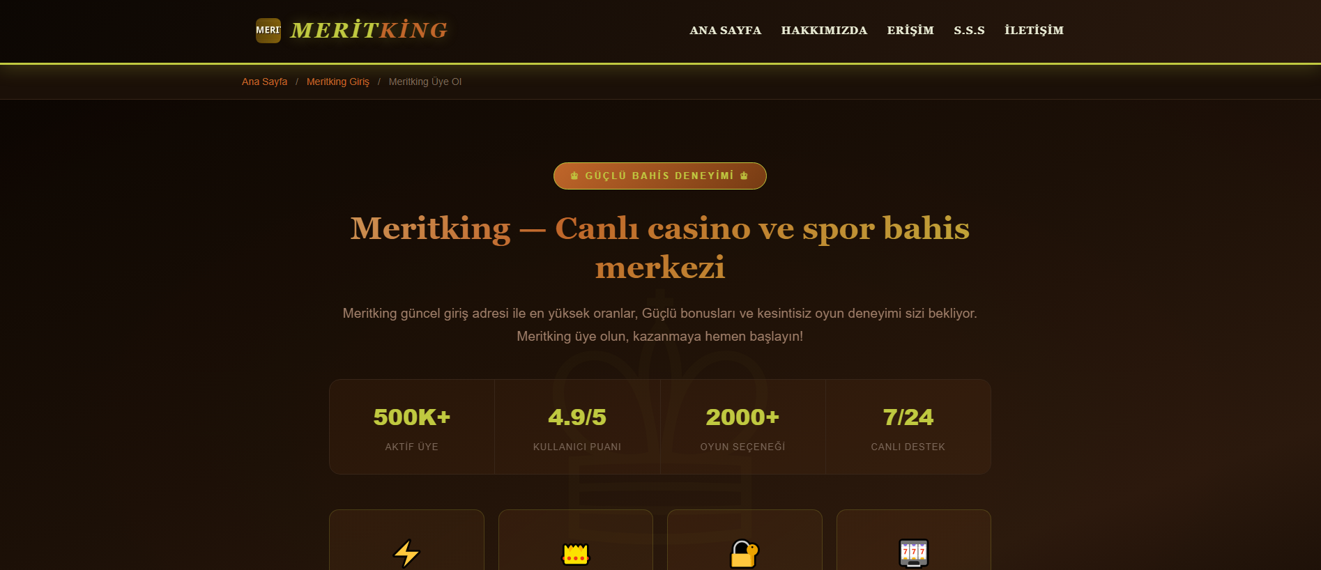Forensic screenshot of merit.king-girisi.icu showing the phishing page layout