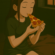 Ultimamente eu estou só comendo sem Parar