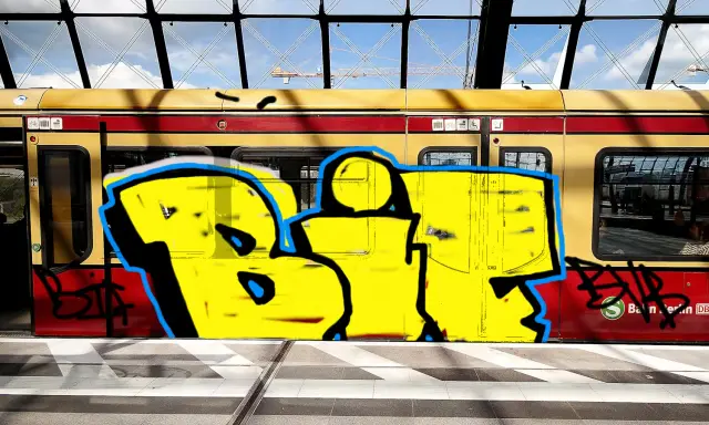 Graffiti artwork by BVBIF