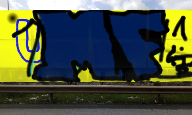 Graffiti artwork by maor