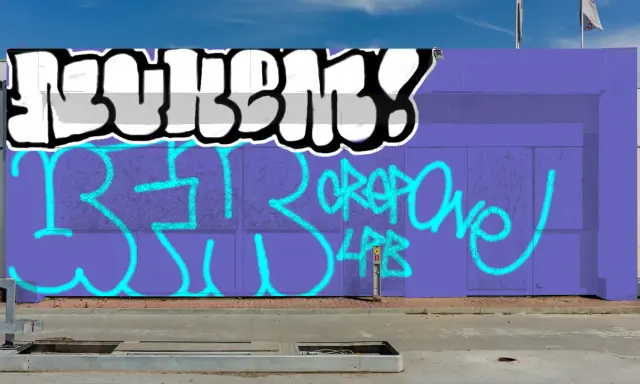 Graffiti artwork by VETTER