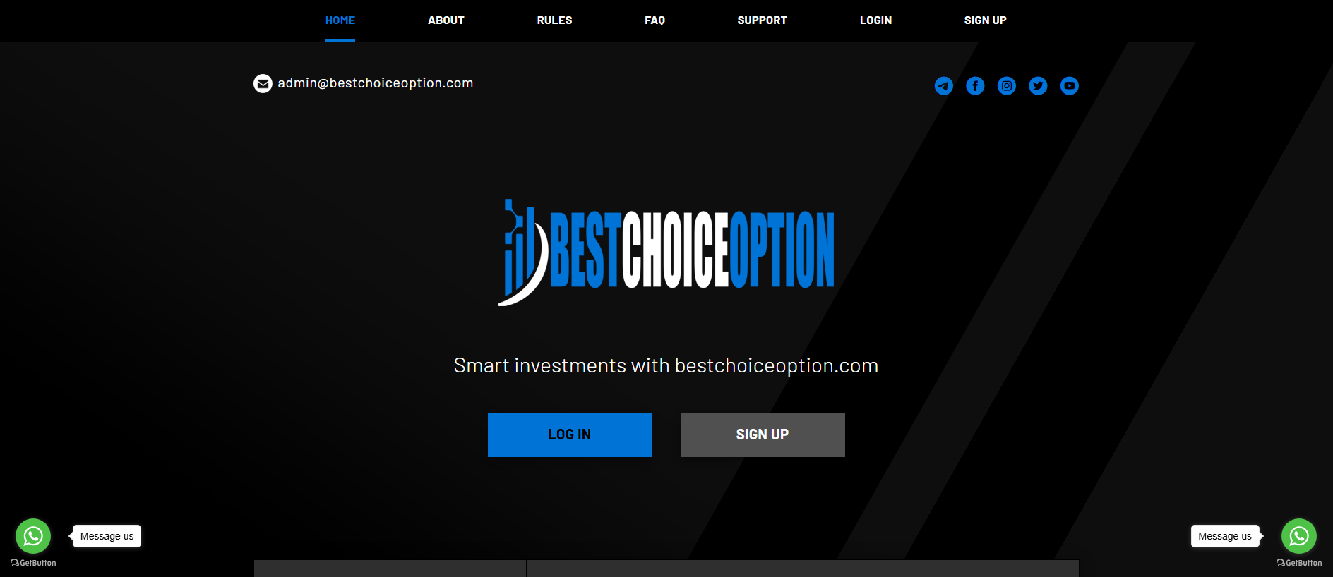 Stored capture of bestchoiceoption.com