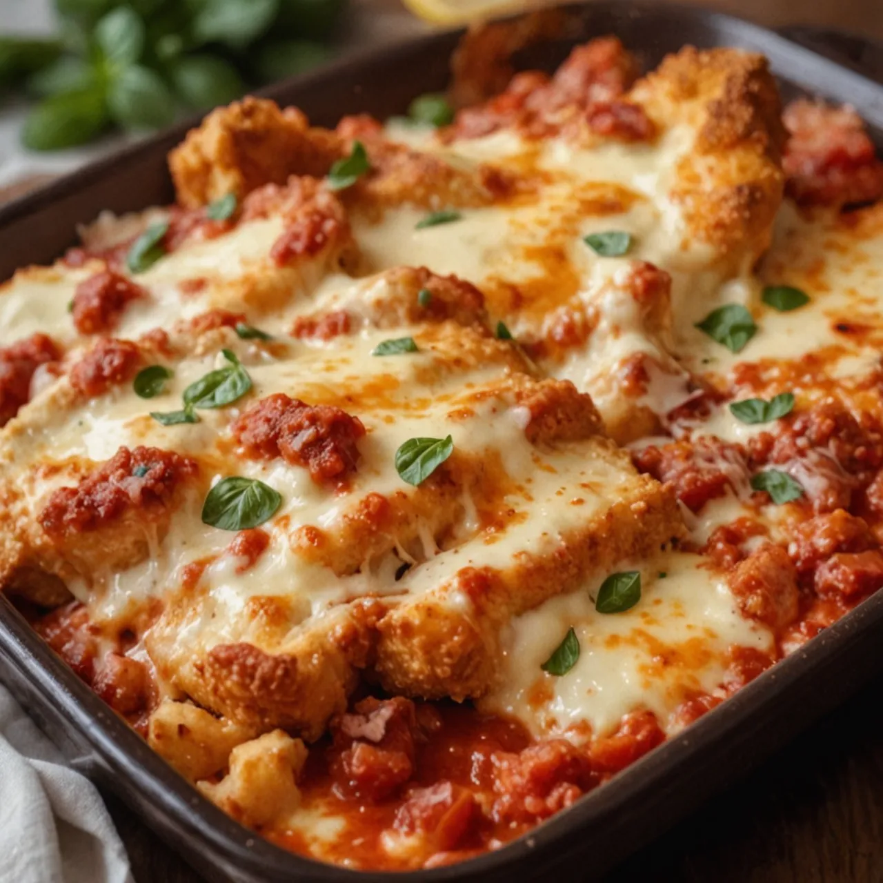 Ultimate Chicken Parmesan Casserole Recipe