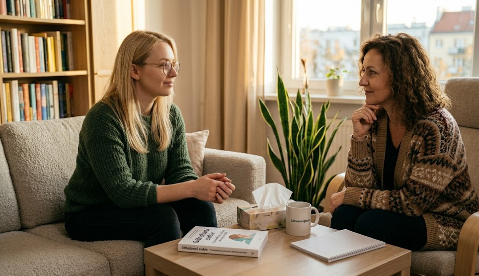 Niska samoocena – jak psychoterapia pomaga odbudować poczucie własnej wartości