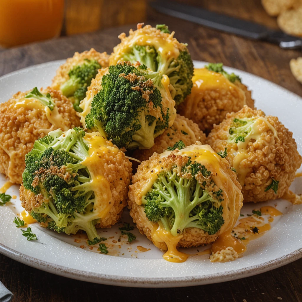 Cheesy Broccoli Balls: Delightful Bites Await!