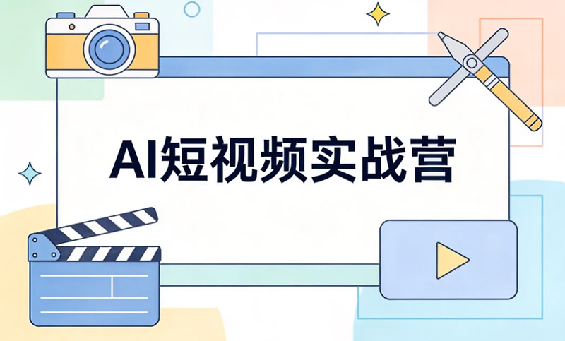 AI短视频批量创作实战营，多种玩法一站式学会