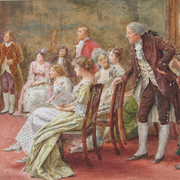 George Goodwin Kilburne A soiree