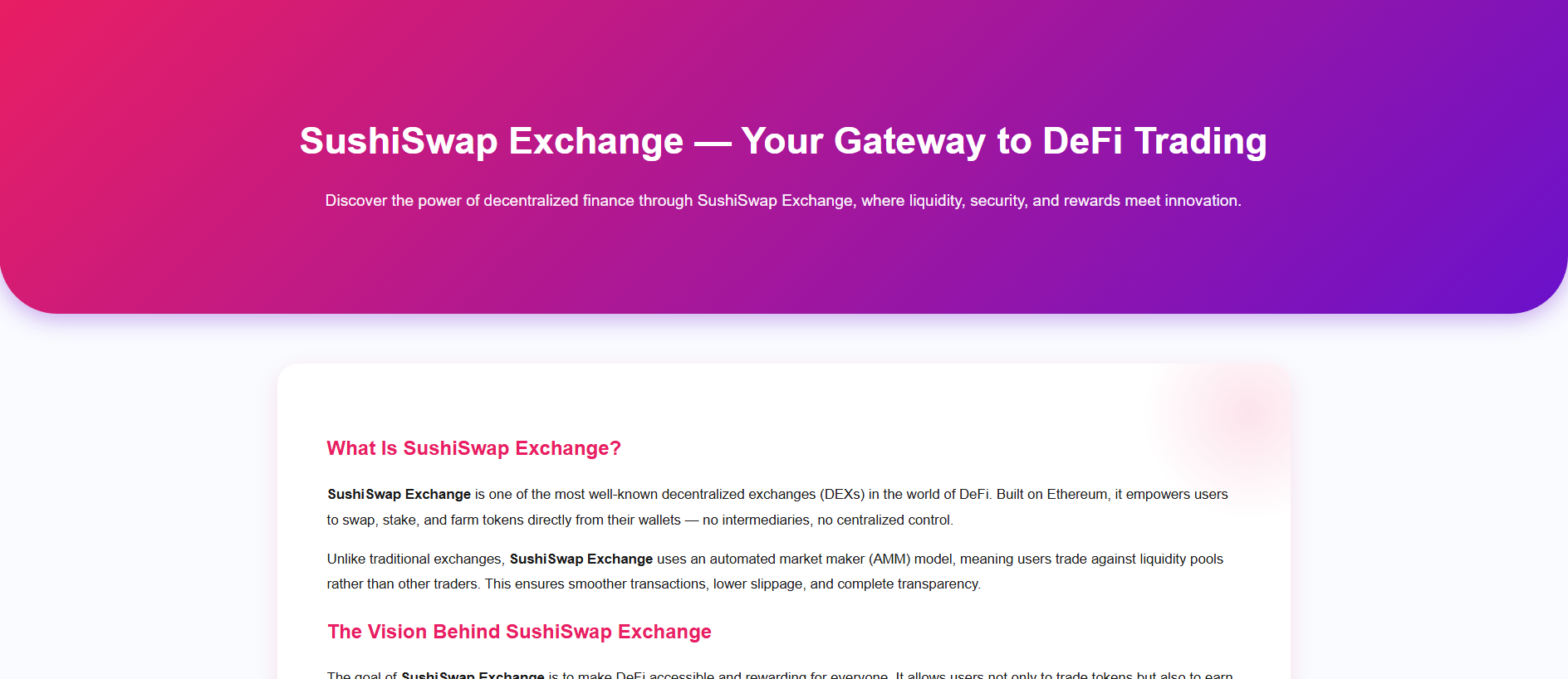 Stored capture of sushiswapp-exchangg-eng.pages.dev