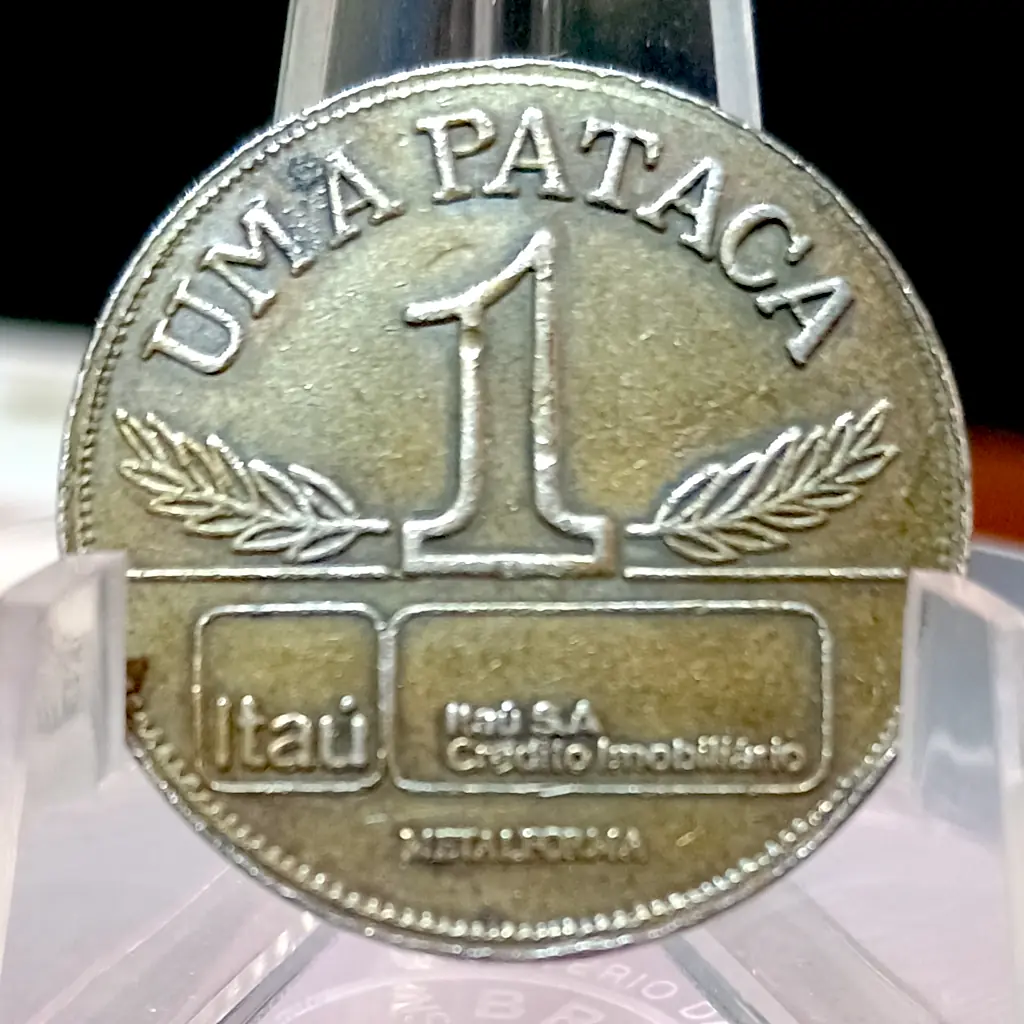 Rara Moeda de 1 Pataca do Tio Patinhas – Banco Itaú S/A Crédito Imobiliário – MBC+ - Foto 2