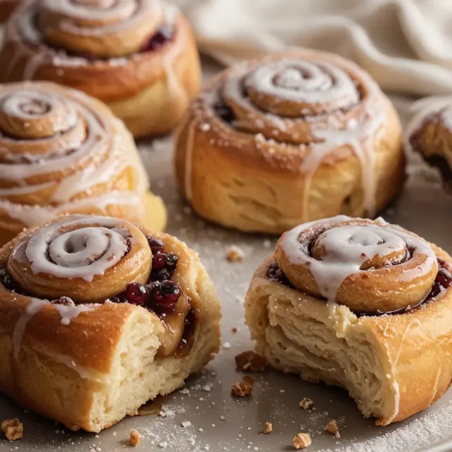 30-Minute Sourdough Cinnamon Rolls with Discard