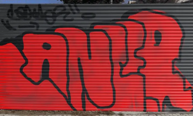 Graffiti artwork by cancer