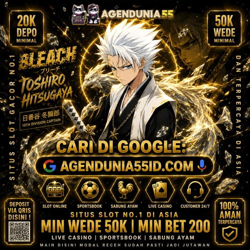 Banner AGENDUNIA55 tentang game online