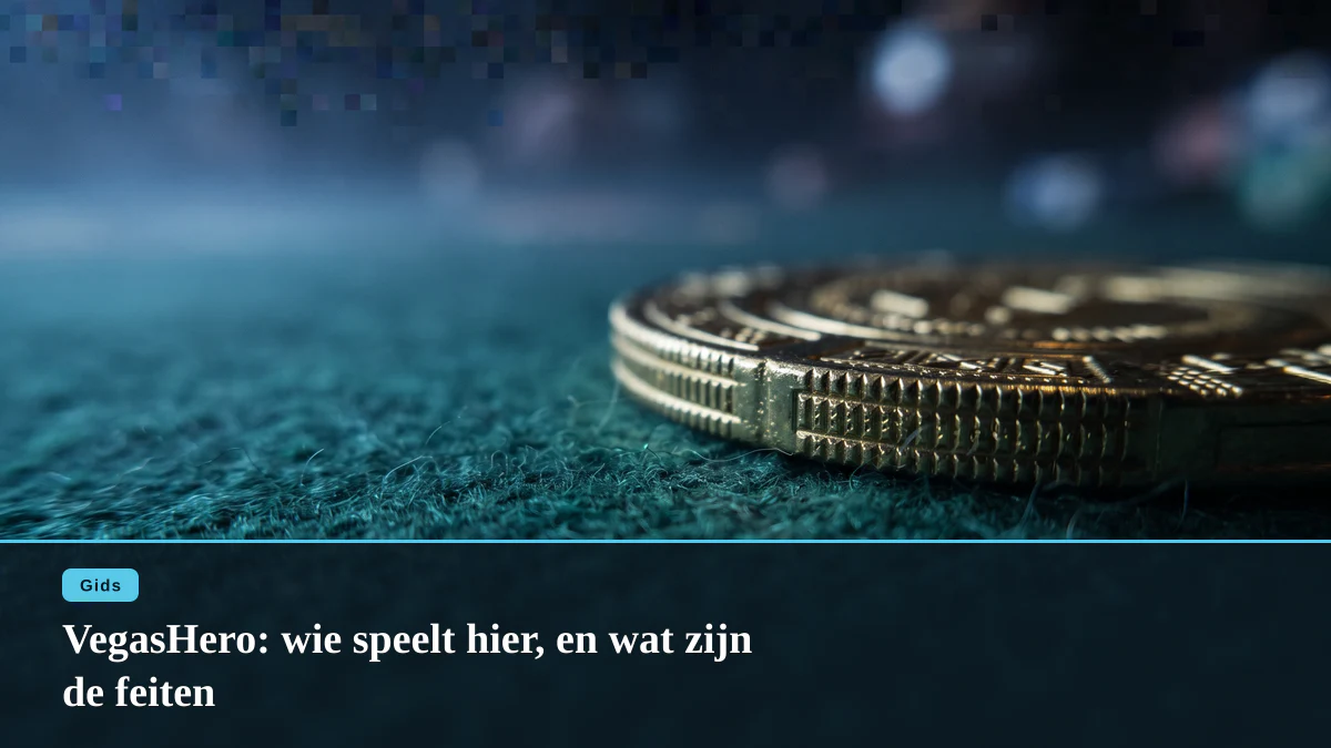 VegasHero: wie speelt hier, en wat zijn de feiten