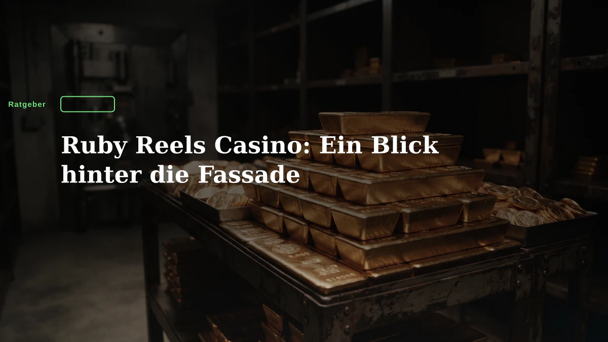 Ruby Reels Casino: Ein Blick hinter die Fassade