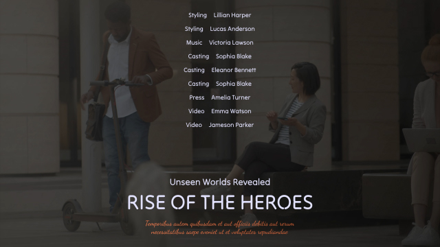 Luxe Cinematic Titles Pack