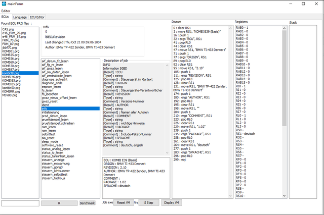 Bmw coding parameters
